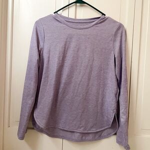Athletic Works Purple Long Sleeve‎ Tee
